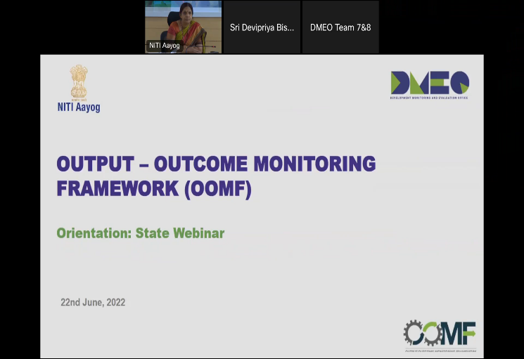 Webinar for States by Finance Department of Odisha State government shedding light on the Budget Estimation Technique Automation (BETA) technique for outcome budgeting